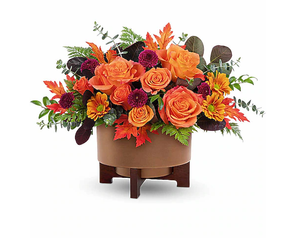 Fall For Copper Centerpiece