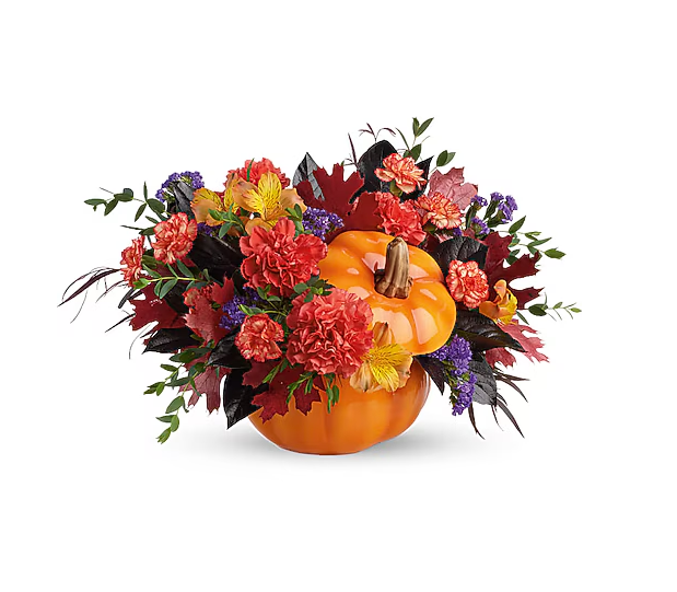 Hauntingly Pretty Pumpkin Bouquet